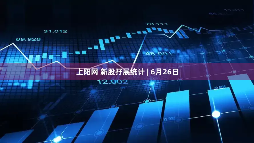 上阳网 新股孖展统计 | 6月26日