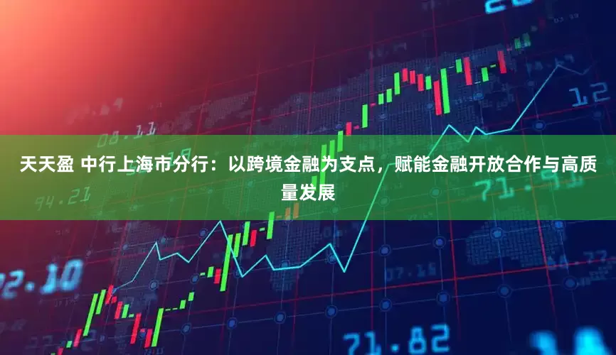 天天盈 中行上海市分行：以跨境金融为支点，赋能金融开放合作与高质量发展