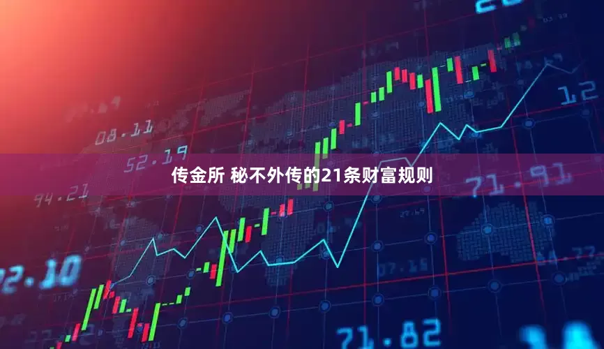 传金所 秘不外传的21条财富规则