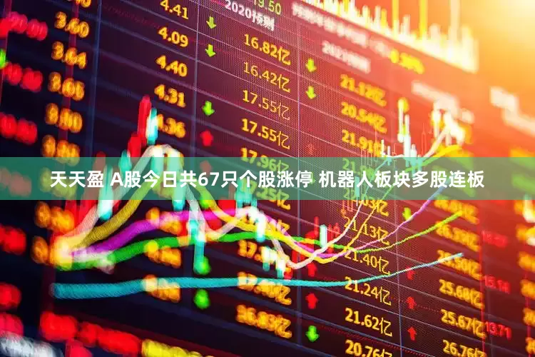 天天盈 A股今日共67只个股涨停 机器人板块多股连板