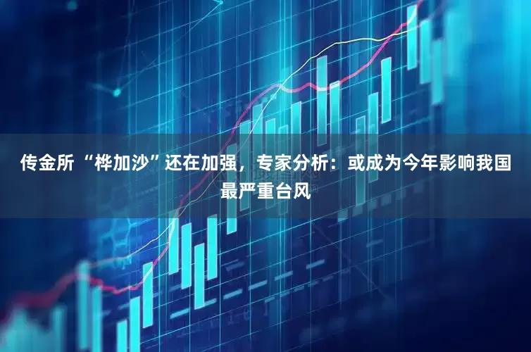 传金所 “桦加沙”还在加强，专家分析：或成为今年影响我国最严重台风